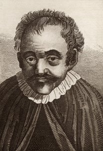 Doutor Faustus, frontispício de &39;A História Trágica do Doutor Faustus&39;, de Christopher Marlowe, publicado em 1897 de English School