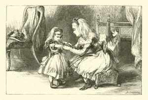 Dolly e sua mãe de English School