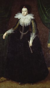 Dorothy Huddleston (nee Dormer), c.1610-15 de English School