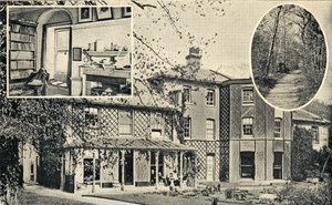 Down House, Downe, casa de Charles Darwin (1809-82) de 1842 de English School