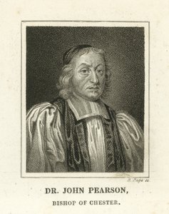 Dr. John Peason, Bispo de Chester (gravura) de English School