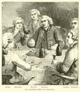 Dr. Johnson e seus amigos de English School