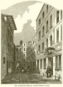 Casa do Dr. Johnsons, Inner-Temple Lane