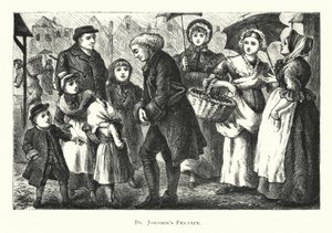 Penitência do Dr. Johnson (gravura) de English School