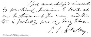 Dr. Samuel J Wesley, (Músico) de English School