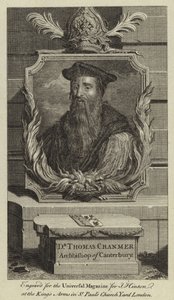 Dr. Thomas Cranmer, Arcebispo de Canterbury de English School