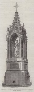 Drinking-Fountain in High-Street, Maidstone, the Gift of Mr Randall (gravura) de English School