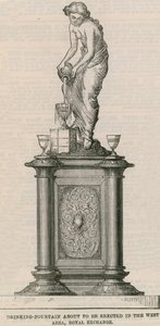 Bebedouro erguido perto do Royal Exchange de English School