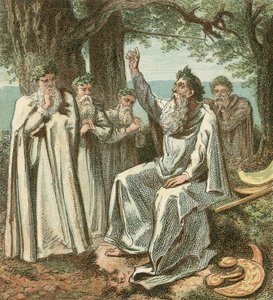 Druidas ou sacerdotes britânicos de English School
