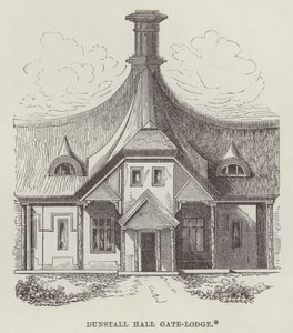 Dunstall Hall Gate-Lodge (gravura) de English School