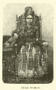 Mulher Dyak de English School
