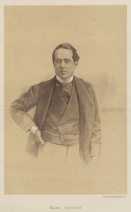 Conde Cadogan, vice-rei da Irlanda (litografia) de English School