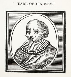Conde de Lindsey, ilustração de Chap-livros do século XVIII por John Ashton, pub. 1882