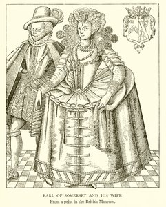 Conde de Somerset e sua esposa de English School