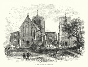 Igreja de East Dereham (gravura) de English School