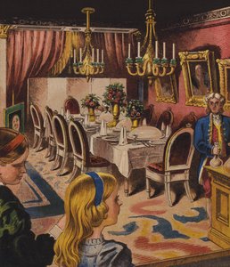 Edith e Millys Housekeeping (cor litho) de English School