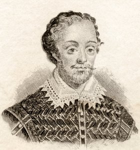 Edmund Spenser, do &39;Crabb&39;s Historical Dictionary&39;, publicado em 1825 de English School