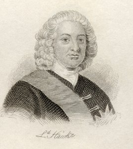 Edward Hawke, do &39;Crabb&39;s Historical Dictionary&39;, publicado em 1825 de English School