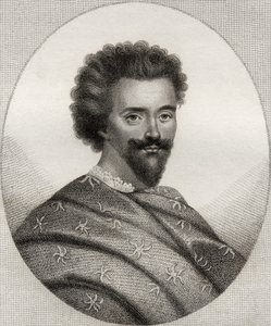 Edward Herbert, ilustração de &39;Um catálogo de autores reais e nobres, volume III&39;, publicado em 1806 de English School