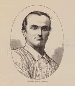 Edward Payson Weston (gravura) de English School