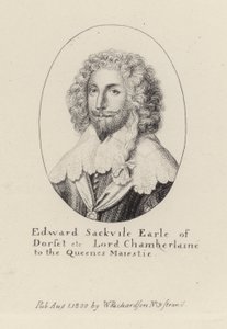 Edward Sackville, Conde de Dorset (gravura) de English School