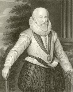 Edward Somerset, conde de Worcester de English School