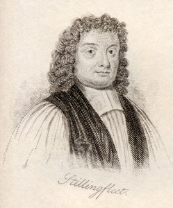 Edward Stillingfleet, do &39;Crabb&39;s Historical Dictionary&39;, publicado em 1825 de English School