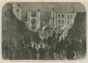 Efeitos da explosão na Casa de Detenção, Clerkenwell de English School