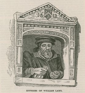 Efígies de William Lamb de English School