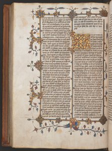 Egerton 617, Bíblia Wycliffite, antes de 1397 (velino) de English School
