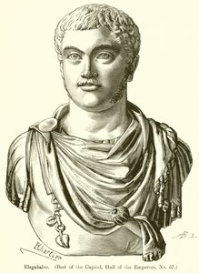 Heliogábalo. (Busto do Capitólio, Salão dos Imperadores, nº 57)