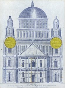 Elevação da Catedral de St Pauls de English School