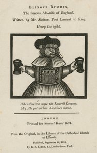 Elinour Rummin, a famosa ale-esposa da Inglaterra de English School