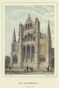 Catedral de Ely, o extremo leste de English School