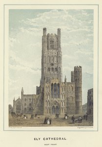 Catedral de Ely, frente oeste de English School