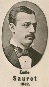 Emile Sauret (gravura) de English School