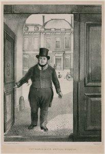 Portão de entrada, Museu Britânico de English School
