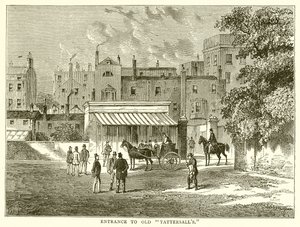 Entrada para o velho Tattersalls. de English School