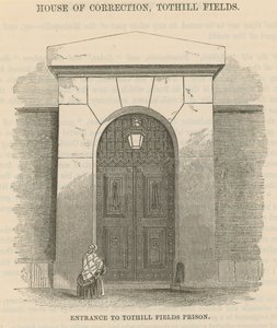 Entrada para a prisão de Tothill Fields de English School