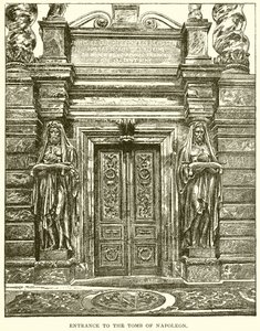 Entrada, túmulo, napoleão de English School