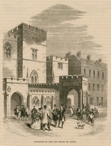 Entrada para a antiga Câmara dos Lordes de English School