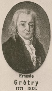 Erneste Gretry (gravura) de English School