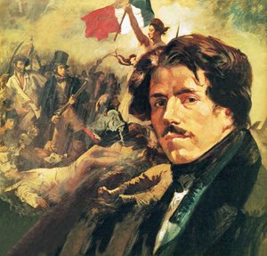 Eugene Delacroix de English School