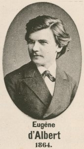 Eugene dAlbert (gravura) de English School