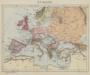 Europa (litografia) de English School