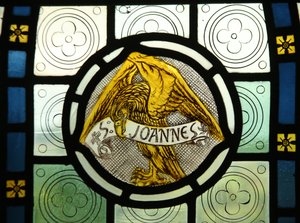 Emblema do evangelista: São João de English School