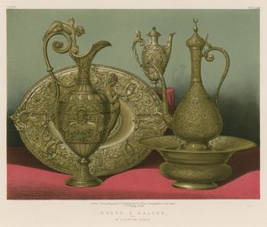 Ewers e Salver de M Gueyton, Paris de English School