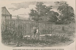 Ewings Patent Glass Wall, nos jardins da Sociedade Hortícola de Chiswick de English School