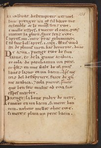 Extractos da Historia Anglorum de Henrique de Huntingdon, Cotton MS Titus D XXIV, f.131r (velino) de English School