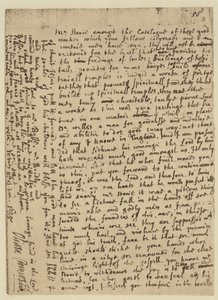 Fac-simile da Carta de Oliver Cromwell ao Sr. Storie, datada de St Ives de English School